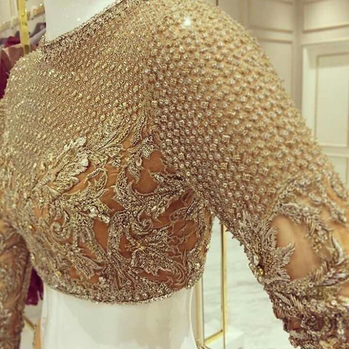 dabka work blouse